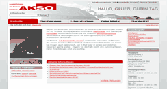 Desktop Screenshot of akso.ch