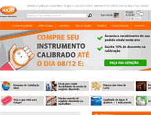 Tablet Screenshot of akso.com.br